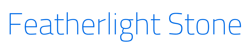 Featherlight Stone logo